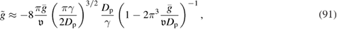 Equation (91)