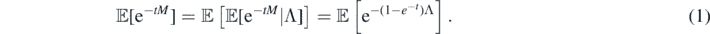 Equation (1)
