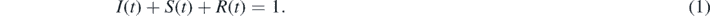Equation (1)