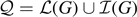 $\mathcal{Q}=\mathcal{L}(G)\cup \mathcal{I}(G)$