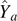 ${\hat{Y}}_{a}$