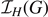 ${\mathcal{I}}_{H}(G)$