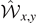 ${\hat{\mathcal{W}}}_{x,y}$