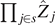 ${\prod }_{j\in s}{\hat{Z}}_{j}$
