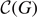 $\mathcal{C}(G)$