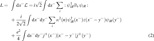 Equation (2)