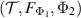 $(\mathcal{T}, F_{\Phi_1}, \Phi_2)$