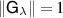 $\left\|\mathsf{G}_\lambda\right\| = 1$
