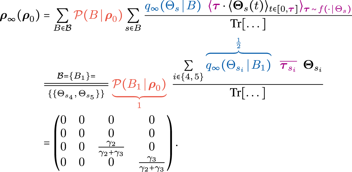Explicit expressions for stationary states of the Lindblad equation for ...