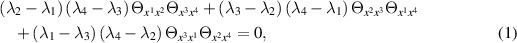 Equation (1)