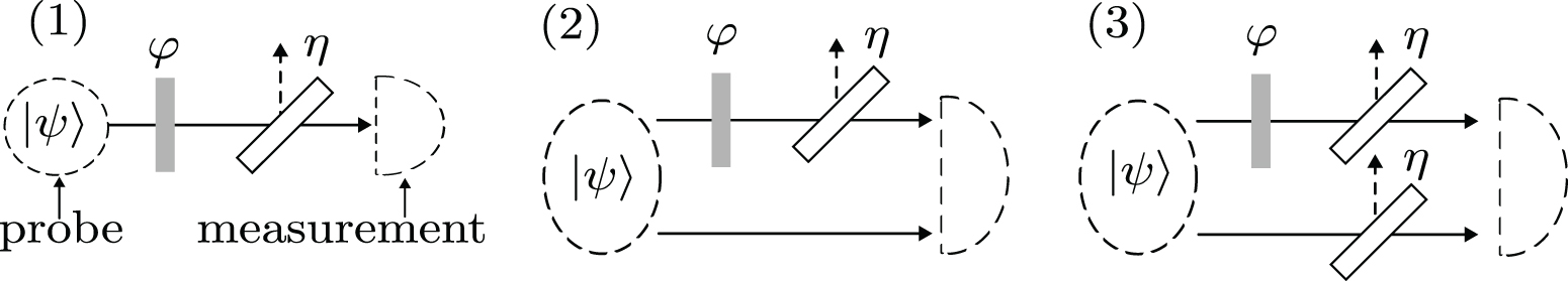 Simultaneous optical phase and loss estimation revisited: measurement ...