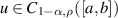 $u\in C_{1-\alpha,\rho}([a,b])$