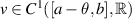 $v\in C^1([a-\theta,b],\mathbb{R})$