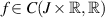 $f\in C(J\times\mathbb{R},\mathbb{R})$