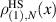 $\rho_{(1),N}^\textrm{HS}(x)$