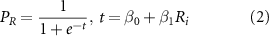 Equation (2)