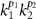 $k_1^}k_2^}$