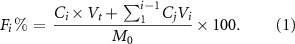 Equation (1)
