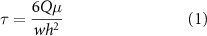 Equation (1)