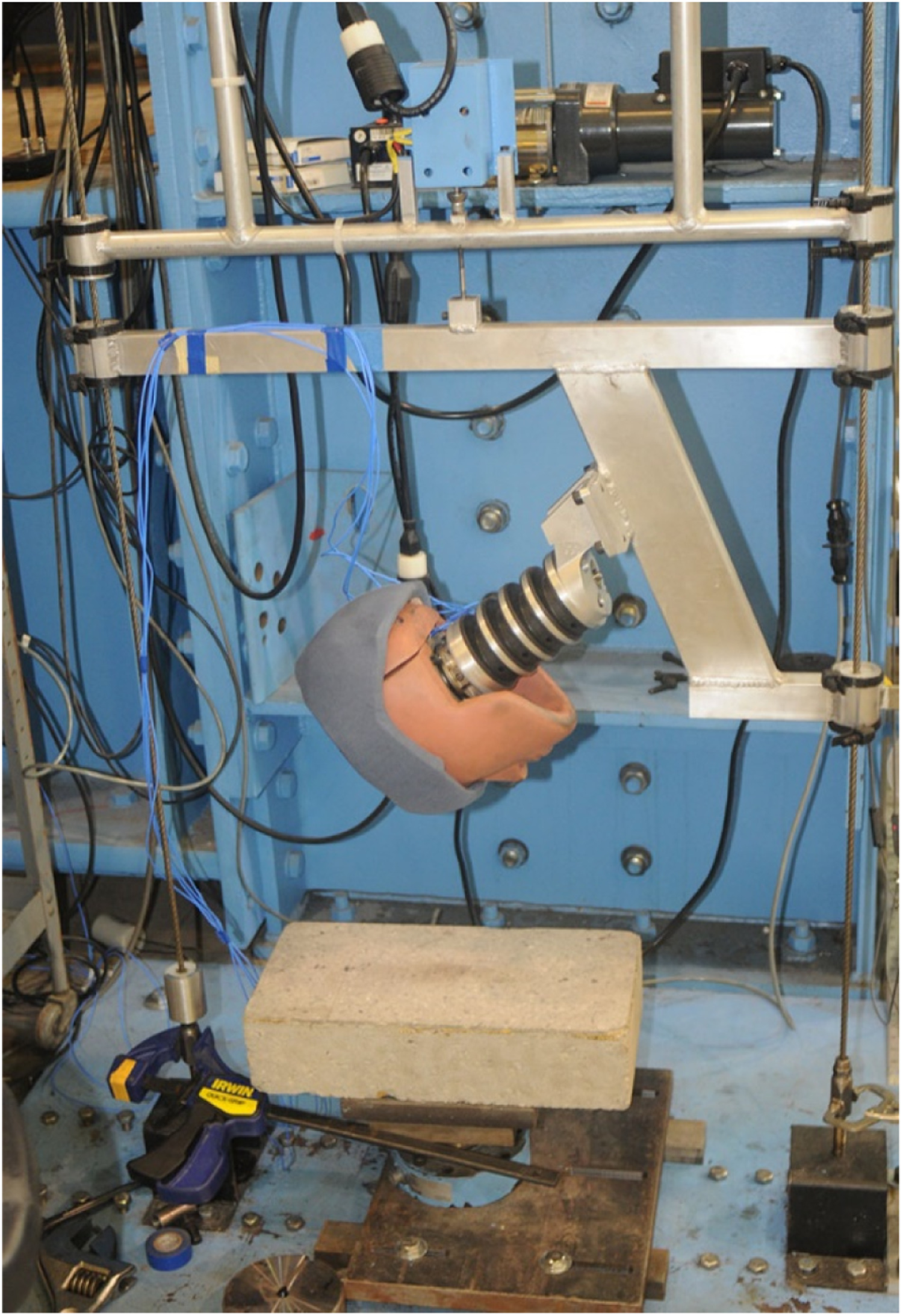 Impact testing methods to simulate head impacts due to falls from ...