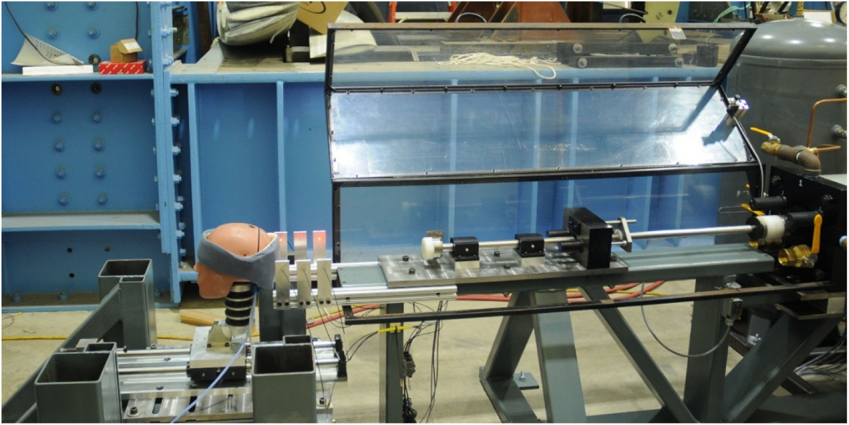 Impact testing methods to simulate head impacts due to falls from ...