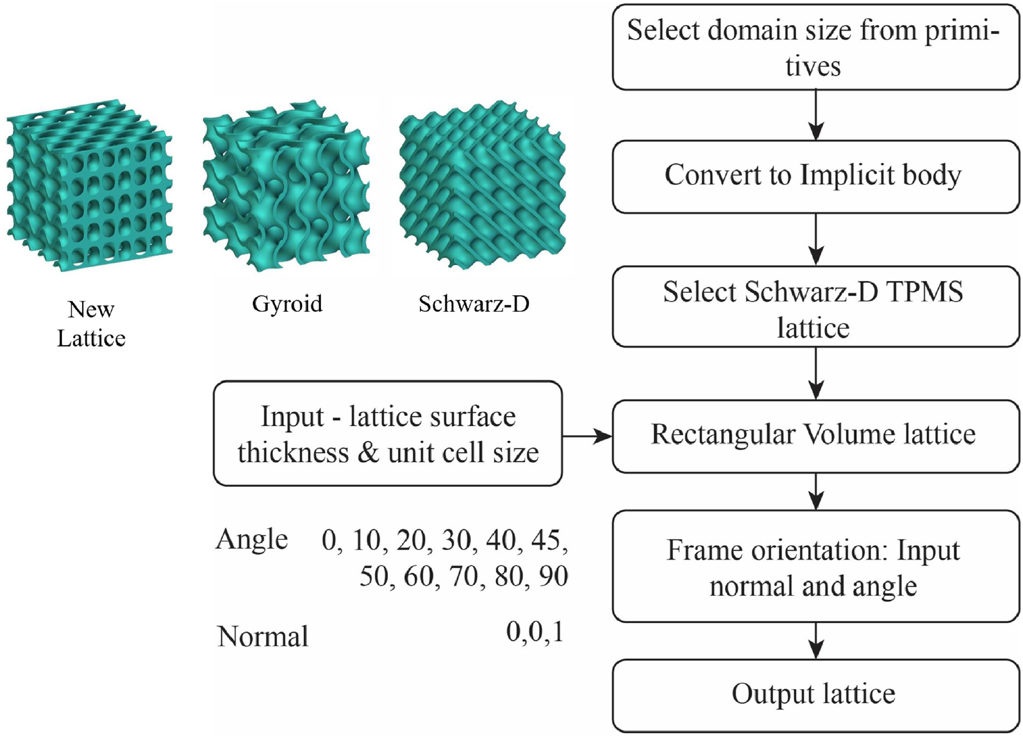 Customization of existing TPMS lattices to enhance biocompatibility and ...