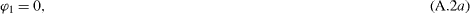 Equation (A.2a)