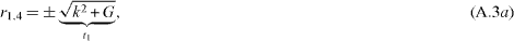 Equation (A.3a)