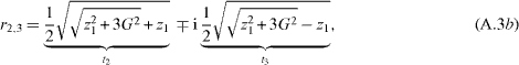 Equation (A.3b)