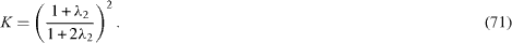 Equation (71)