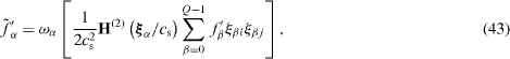 Equation (43)