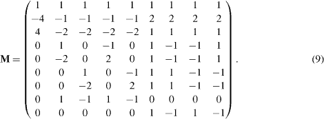 Equation (9)
