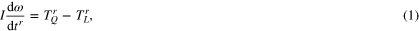 Equation (1)