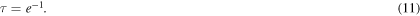 Equation (11)