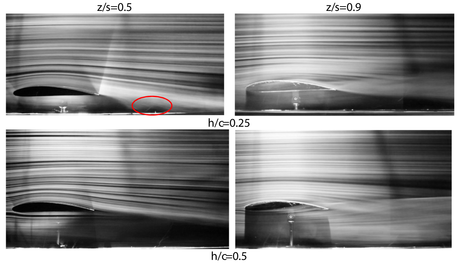 Experimental investigation of the ground effect on a wing without/with ...