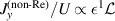 ${J_y^{\textrm{(non-Re)}}}/U \propto \epsilon^1 \mathcal{L}$