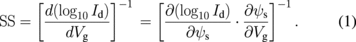 Equation (1)