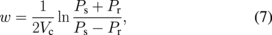 Equation (7)