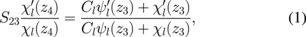 Equation (1)