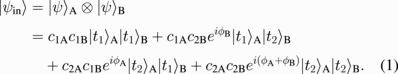 Equation (1)