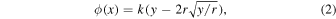 Equation (2)