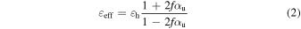 Equation (2)
