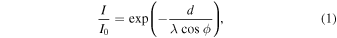 Equation (1)
