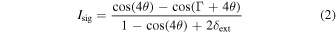 Equation (2)