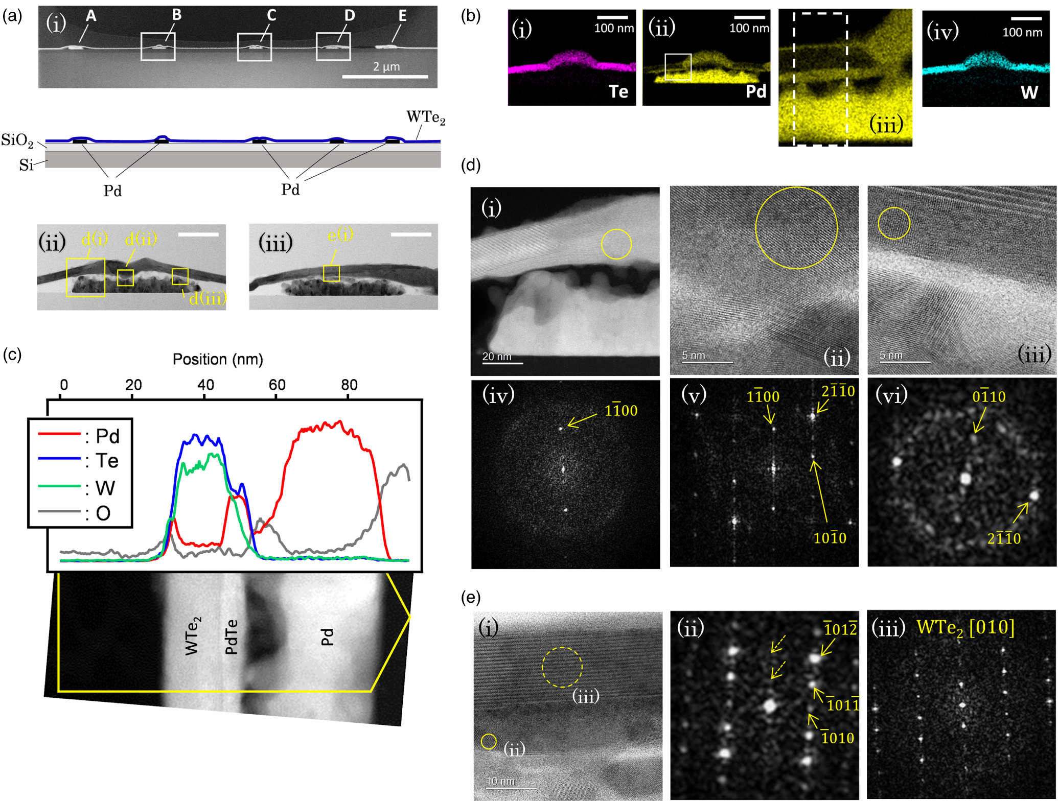 Josephson junctions of Weyl semimetal WTe2 induced by