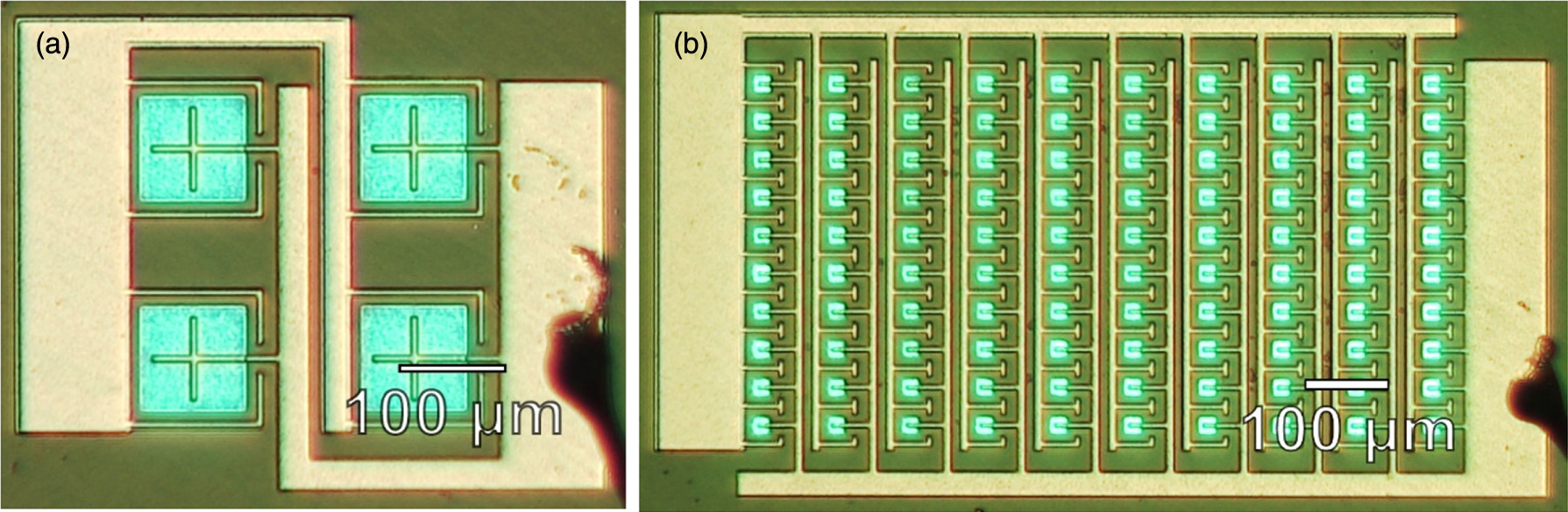 InGaN-based green micro-LED efficiency enhancement by hydrogen ...