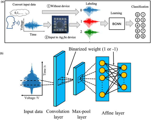 Continuous Random Network Model Random network device fabricated using Ag2Se nanowires for data ...