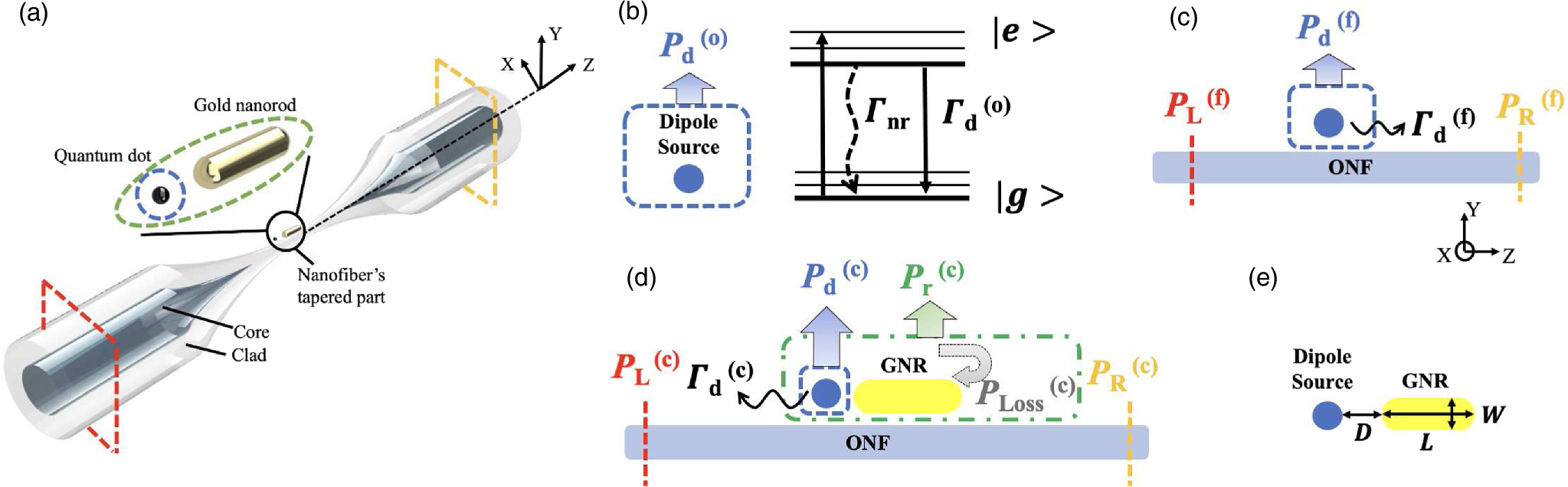 Numerical investigation of plasmon-enhanced emission from a