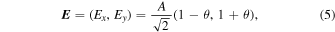 Equation (5)