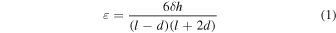 Equation (1)
